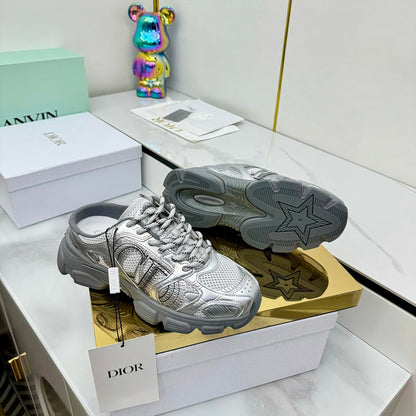 BDS8 Leather Slippers Women 35-41 Shoes with box