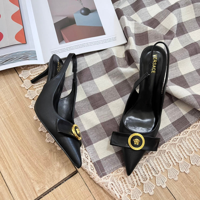 MJVS11 Leather Women 7CM Heel shoes 35-42 With box