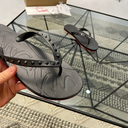 HJCL2 Leather Slipper Size 35-46 Shoes with box