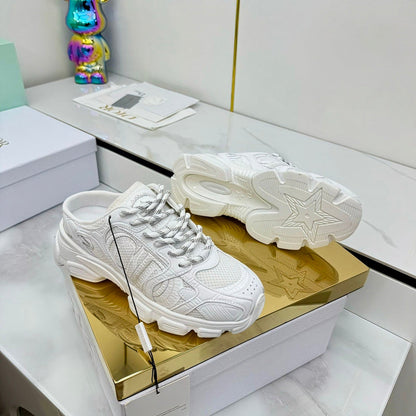 BDS8 Leather Slippers Women 35-41 Shoes with box