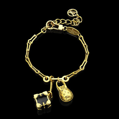 LVB04  Gift Box Pendant Bracelet Jewelry