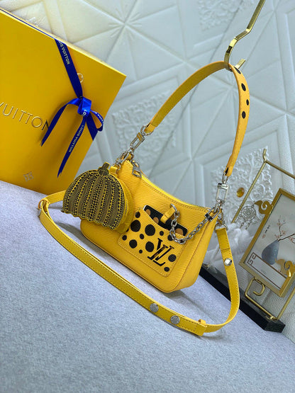 GLP064  High quality leather bag  19x13.5x6.5CM