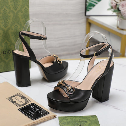 JHGS7 Slipper 11.5CM Heel Size 35-42 Shoes with box