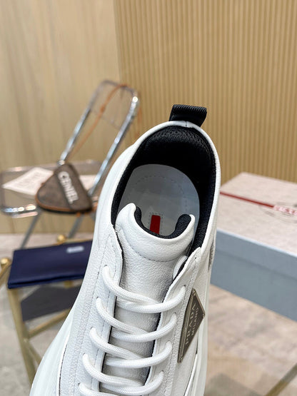 OPS4 Leather Shoes Women35-41 man40-45 with box