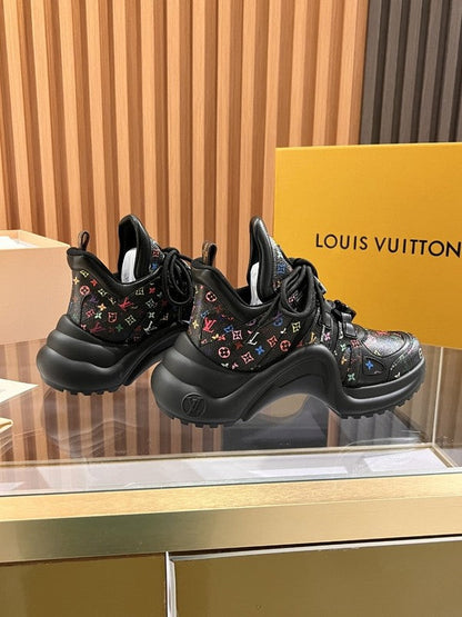 OLS38 Leather Women 5.5CM Shoes 35-41 with box