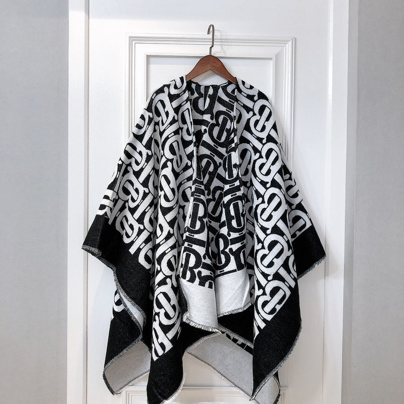 XBC13 Scarf 42% wool 42% silk 16% cotton 140-140CM blanket