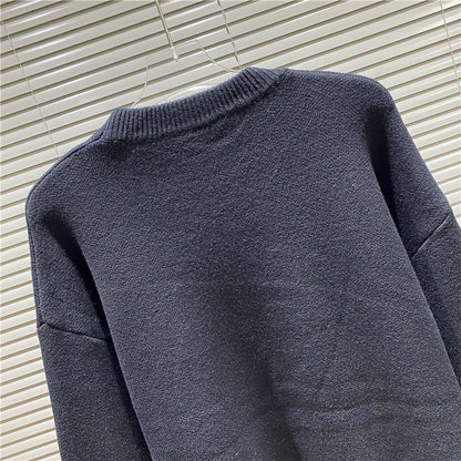 LOC9  New High Quality Sweater Round Neck Top