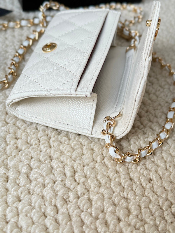 LCP02 Wallet Bag 13.1-7.5-2.1CM Leather bags with box