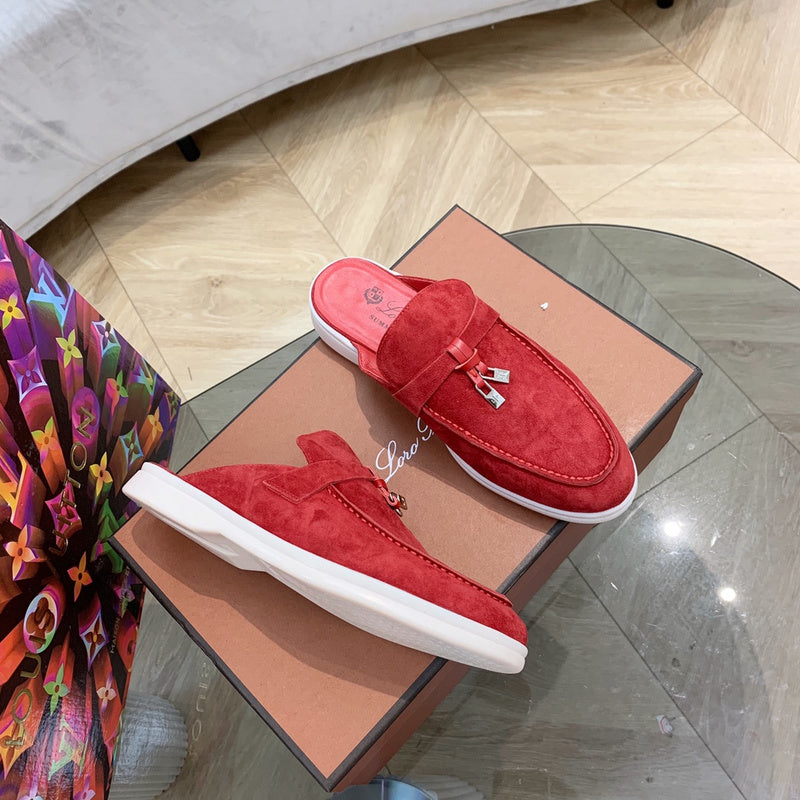 GLS18 Leather shoes Women35-42 Man40-45 Slipper with box