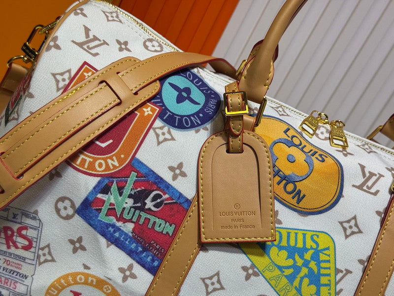 LLP195 Leather Bag 45-27-20CM Travel Bags