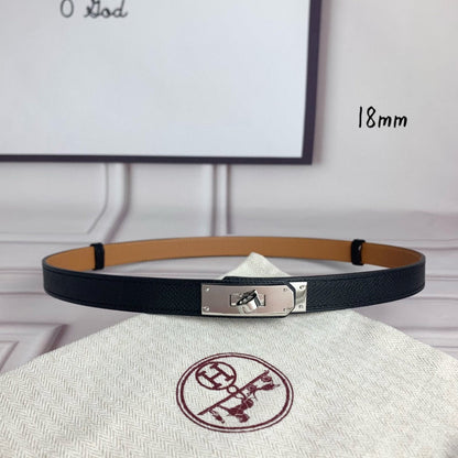 HBL7 Real leather 1.8CM 95-110CM Belt with all packing