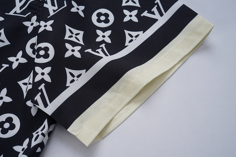 LVC241 New Fashion Summer Suit Short Sleeve Shirt Shorts