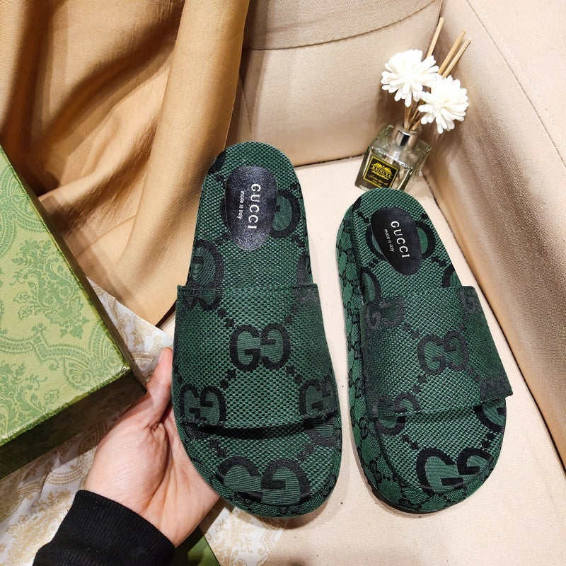 MJGS16 slippers Couples Heel 5CM shoes 35-45 With box