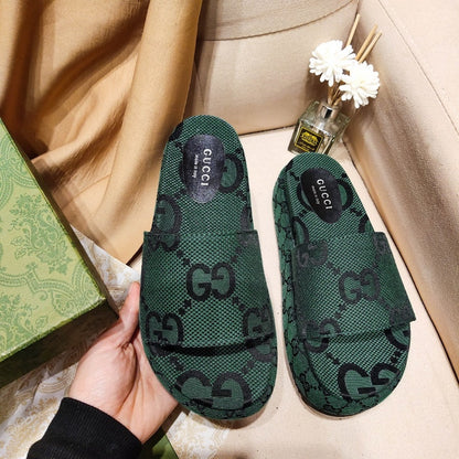 MJGS16 slippers Couples Heel 5CM shoes 35-45 With box