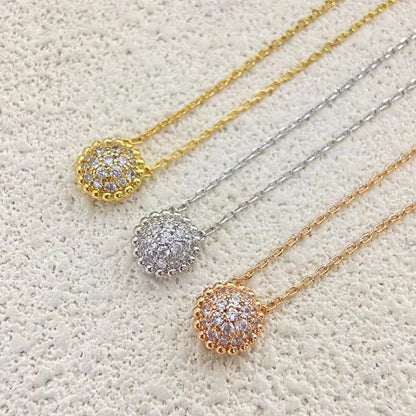 VAN40   New Product Full Diamond Candy Necklace Jewelry