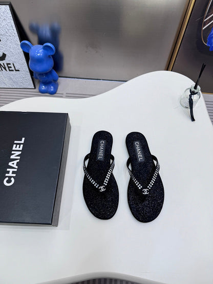 MBCS4 Leather Slippers Size 35-42 Shoes with Box