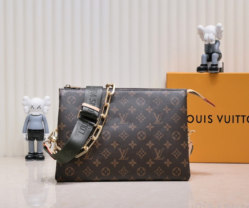 LLP027 Leather bag 26-20-12CM Or 34-24-12CM Bags