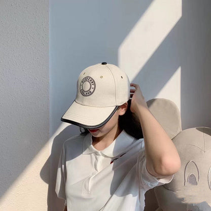 BUH10 Classic collocation of embroidery baseball cap and peaked cap