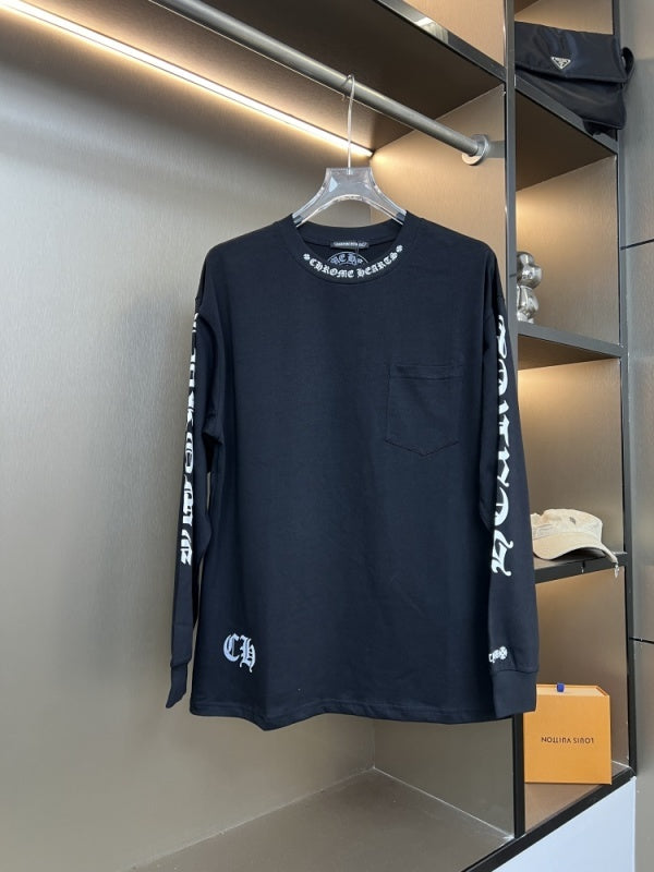 KLC22 New men's and women's pure cotton long sleeved casual clothes