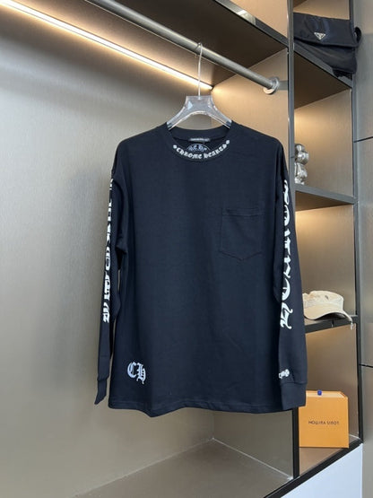 KLC22 New men's and women's pure cotton long sleeved casual clothes