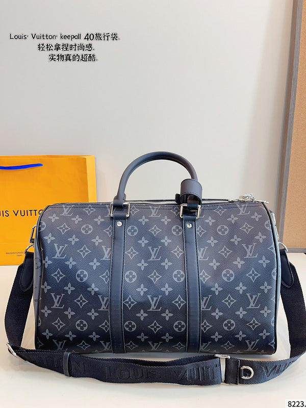 MLP27 Leather Bag 40-20-25CM Travel for women and men  Bags