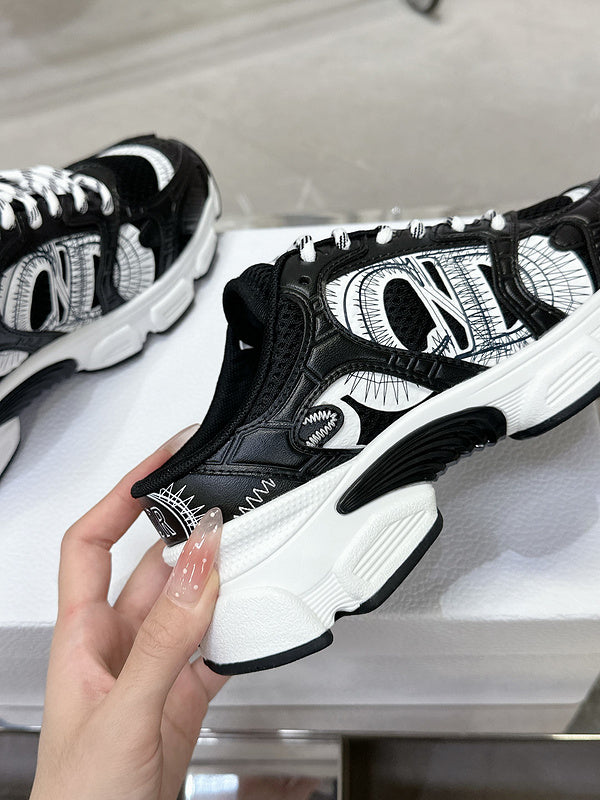 BDS8 Leather Slippers Women 35-41 Shoes with box