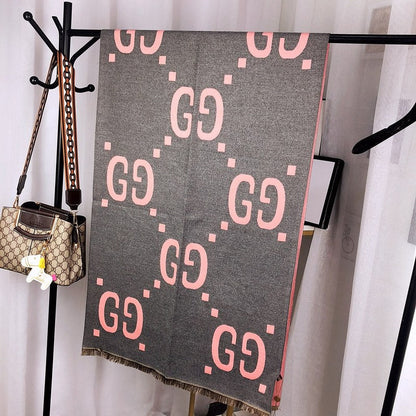 XGC11 cashmere blend 65-190CM Scarf