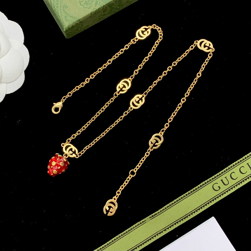 GN31 New Women's Fashion Gold Plated Necklace Jewelry