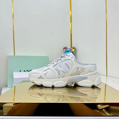 BDS8 Leather Slippers Women 35-41 Shoes with box