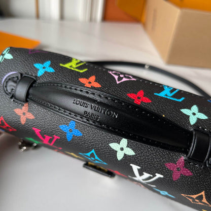 LLP024 Leather bag 21.5x13.5x6CM Bags