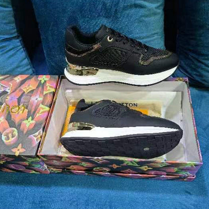 OLS25 Leather Women 35-42 And Men 40-45 sneakers shoes With box