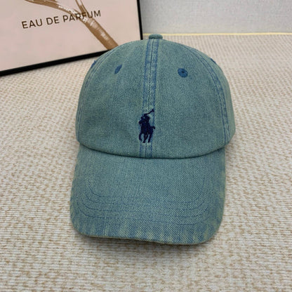 LFH1 New denim fabric baseball cap sun hat