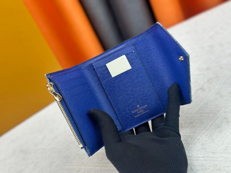 LLP225 Leather Bag 12-9.5-1.5CM Wallet Bags With Box