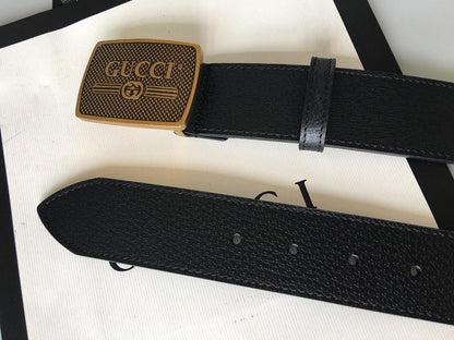 GCBL16 wide 3.8cm total length 95-125cm Leather Belt High Quality With packing