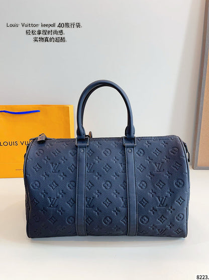 MLP27 Leather Bag 40-20-25CM Travel for women and men  Bags