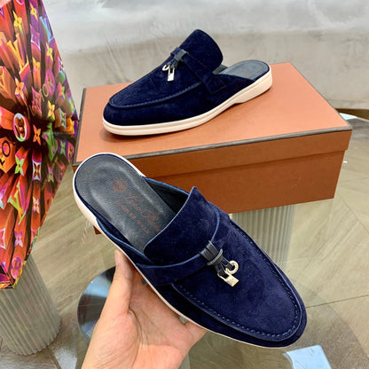 GLS18 Leather shoes Women35-42 Man40-45 Slipper with box