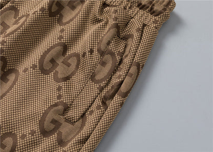 GUC0100  New men's spring and autumn thin style outerwear+long pants pure cotton casual suit clothing