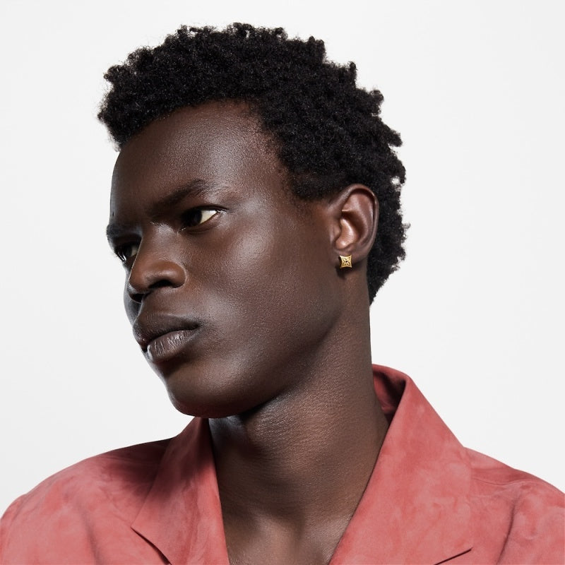 A1177   Men's and women's titanium steel earrings and jewelry