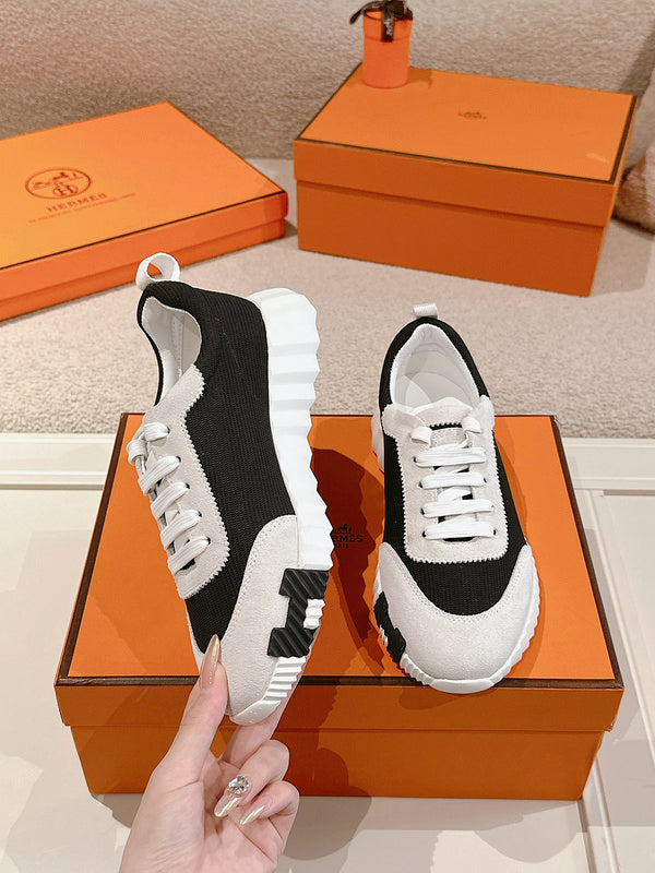 BHS12 Leather Women 35-41 Man 40-45 Shoes with box