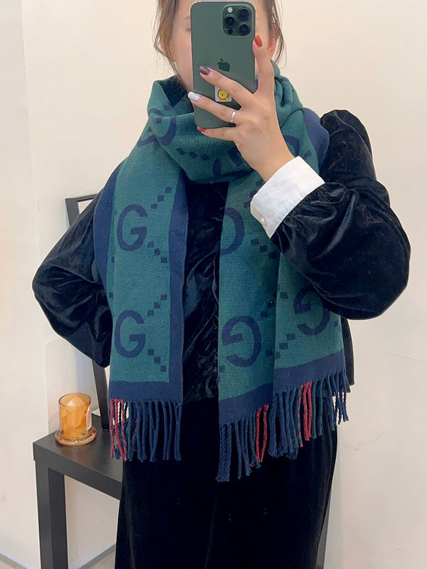 XGC18 Cashmere blend 30-180CM Scarf