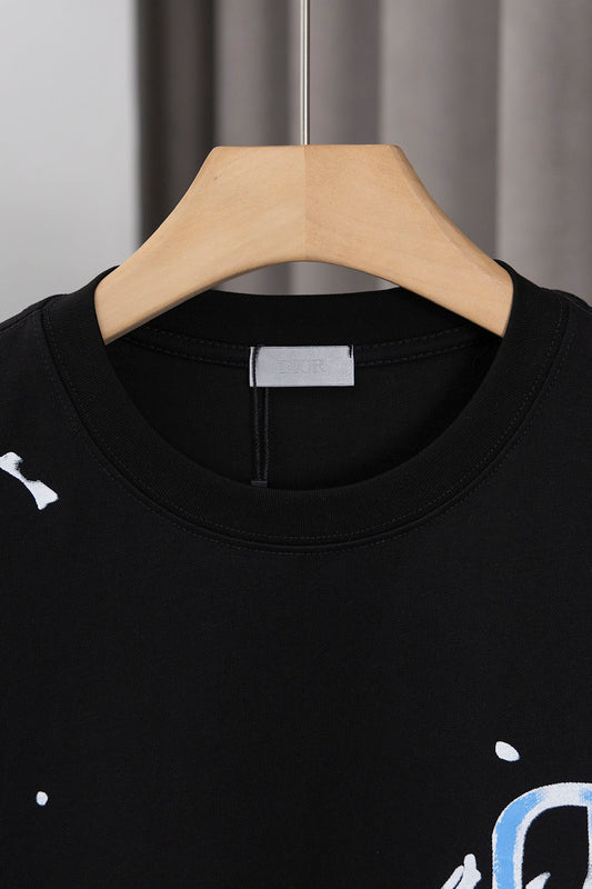 DIC122  Men's and women's summer short-sleeved T-shirt clothes