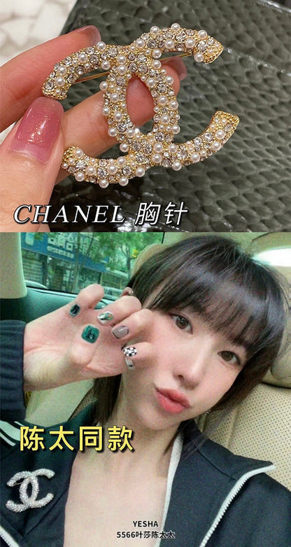 CD020 Women brooch gold-plated jewelry