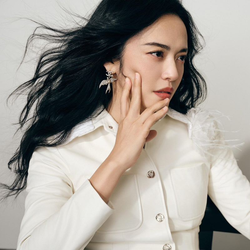 A1148   Women's Flying Bird Earrings Jewelry