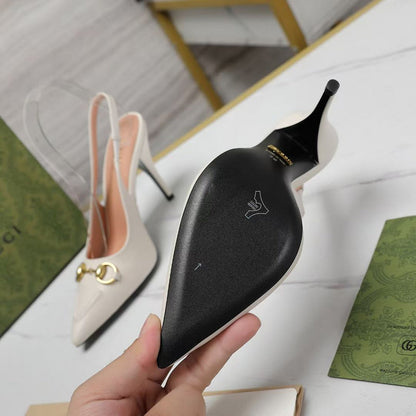 JHGS9 Slipper 8.5CM Heel Size 35-42 Shoes with box