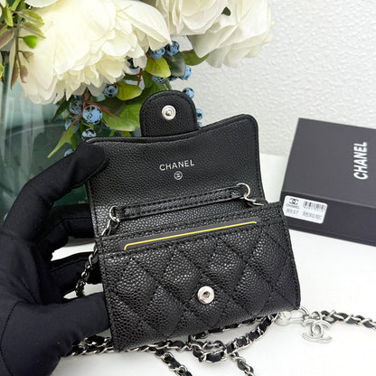 LCP04 Wallet Bag 13.1-7.5-2.1CM Leather bags with box