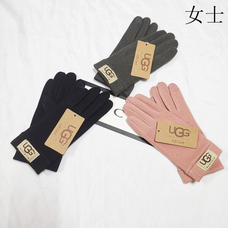 PULOG5   Women's suede gloves