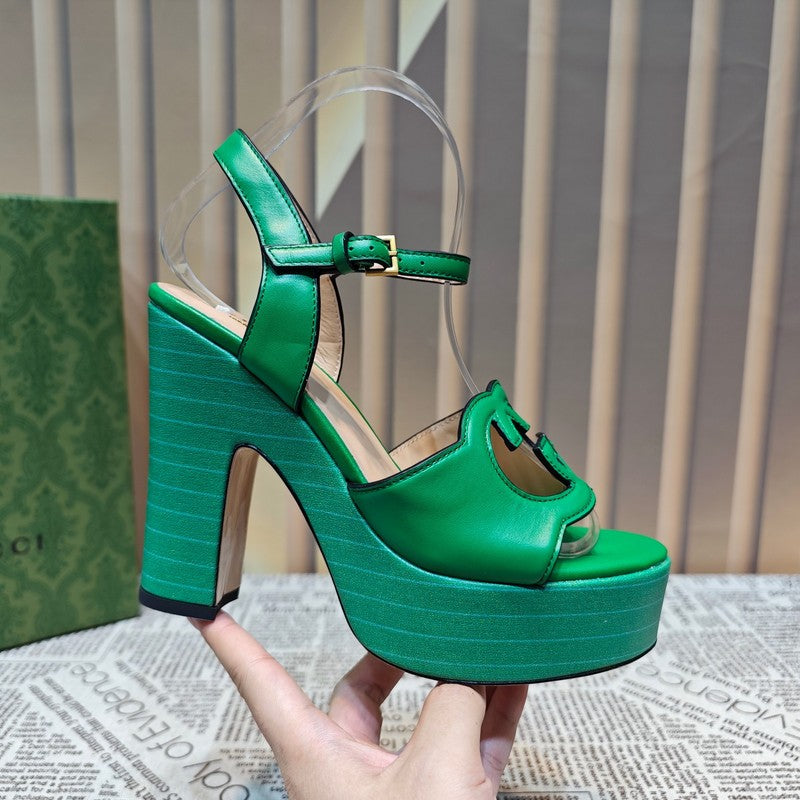 JHGS13 Slipper 12CM Heel Size 35-42 Shoes with box