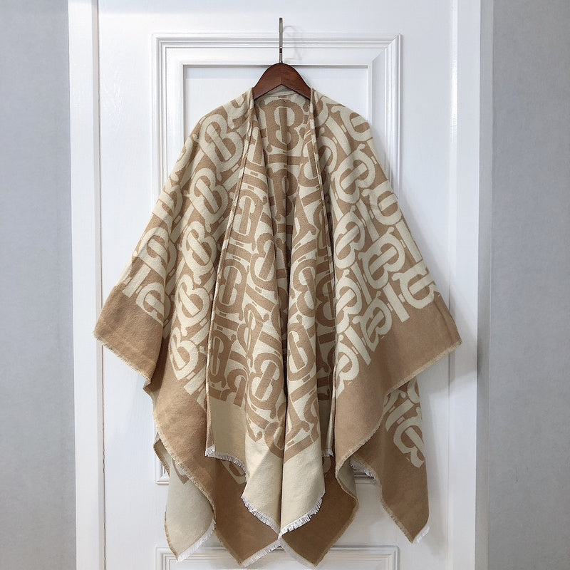 XBC13 Scarf 42% wool 42% silk 16% cotton 140-140CM blanket