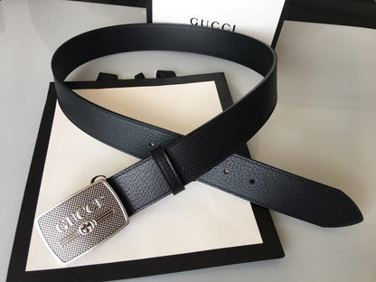 GCBL16 wide 3.8cm total length 95-125cm Leather Belt High Quality With packing