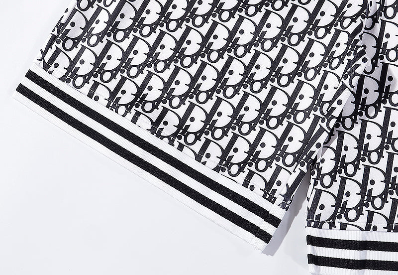 DIC76  Classic full-print custom-made embossed shorts